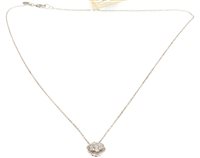 Collana Davite & Delucchi Donna in Oro bianco Diamante 0.36 Ct CLN011516 - CLN011516